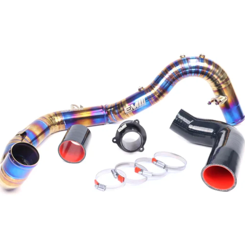 EM 2.5″ Titanium/Aluminum Turbo Charge Pipe Set Upgrade For 2.0T MQB,MQB EVO